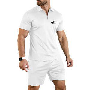 Ensemble de shorts légers pour hommes, respirants, confortables, coupe flexible, idéal pour la salle de sport, la course à pied, l'entraînement et les tenues décontractées d'été - Product Image 1