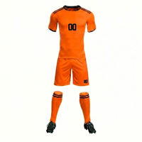 Seragam Sepak Bola Terbaru Bahan Bernapas Cepat Kering Set Seragam Tim Kustom Ringan Olahraga Sepak Bola Unisex Seragam Sepak Bola OEM