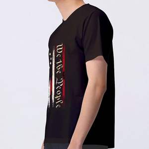 Camisetas Gráficas para Hombre, Manga Corta, 100% Algodón, Personalizables con Letras, de Secado Rápido - Product Image 2