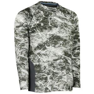 Chemises de chasse d'hiver respirantes à manches longues, unies, avec protection solaire/vent et séchage rapide pour hommes, pour une utilisation active en extérieur - Product Image 5