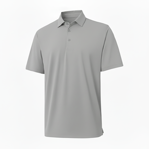 Premium Men's Polo Shirt Custom Logo Short Sleeve Breathable Cotton <b>Blend</b> Polo for Business Casual Golf Uniform Shirt - Product Image 6