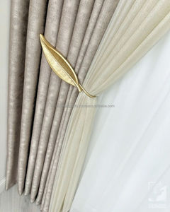 Anillos para Cortinas en Forma de Abeja Plateados, Accesorios Decorativos Metálicos para Ventanas - Product Image 6