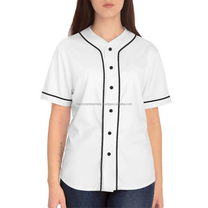 2024 maillots de vêtements de sport imprimés avec logo personnalisé chemises de vêtements de sport de softball et de baseball unies - Product Image 3