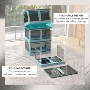 Contenitori e Scatole di Plastica Blu per Stoccaggio - Product Image 3