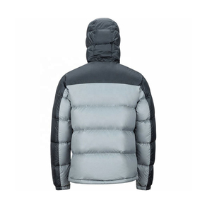 Attractive Design Wholesale Plus Size Hooded 100% Nylon Custom Logo Printed Breathable High Quality Puffer <b>Jacket</b> for <b>Men</b> - Product Image 3