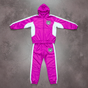 Conjunto Corto de Chaqueta Cortavientos Personalizada de Alta Calidad para Hombre - Corte Holgado, 100% Nailon, Bloques de Color, Transpirable, Poliéster - Product Image 5
