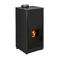 Chaudière à granulés de bois hydroélectrique moderne PG-300 pour chauffage par radiateur et plancher chauffant, alimentation automatique, poêle hydronique à biomasse pour chauffage domestique
