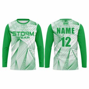 T-shirt de sport à manches longues pour hommes et enfants, sublimation professionnelle, fitness, course à pied, entraînement, séchage rapide, été - Product Image 3