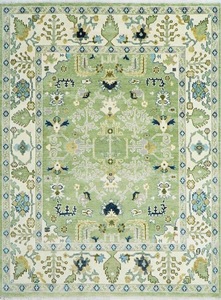 Alfombra Persa Tradicional Hecha a Mano con Borde a Cuadros, Alfombra Interior Suave y Ecológica para Sala de Estar, Dormitorio, Hotel - Product Image 3