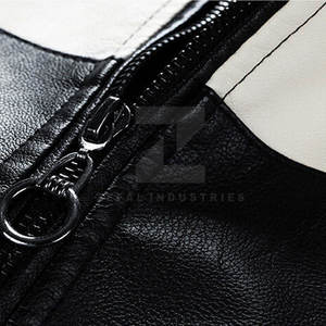 Chaqueta de Piel de Oveja Personalizada, Diseño de Invierno 2026, Estilo Motociclista, para Hombre, de Alta Calidad, Transpirable, con Cierre Frontal Impermeable - Product Image 6