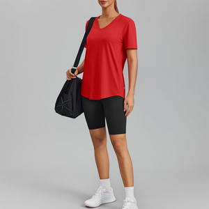 Camiseta Deportiva para Mujer de Alta Calidad, Tejido Resistente, Prenda Duradera, Construcción Sólida, Ropa Deportiva para Entrenamiento y Fitness - Product Image 4