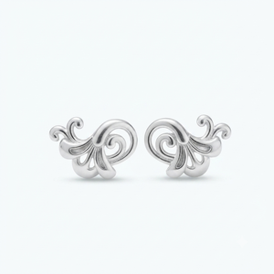 DIVYORO CELESTIAL <b>SILVER</b> PEAKS EARRING - Product Image 1
