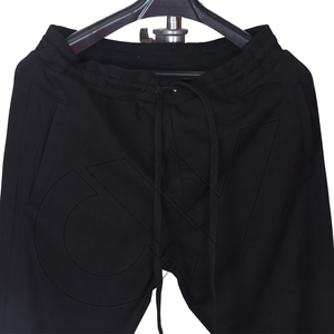 Carewear Sports 2026 Men's <b>Black</b> Cotton Lightweight Sweatpants Elastic Waist Drawstring Side Pockets Casual Jogger <b>Pants</b> Winter - Product Image 3