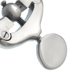 เครื่องมือถ่างเนื้อเยื่อแบบมือถือ Jansen Retractor ขนาด 4 นิ้ว ปลายทู่ 3x3 ง่าม ทำจากเหล็กกล้าไร้สนิมสำหรับผ่าตัด อุปกรณ์การแพทย์สำหรับศัลยกรรมหู คอ จมูก - Product Image 6