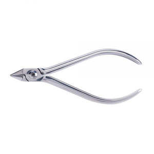 Pinzas Dentales Superiores Tipo Pico de Pájaro DENTRIC IMPLANTS, Instrumento Manual de Ortodoncia de Acero Inoxidable para Doblar Alambre en Ángulo - Product Image 2