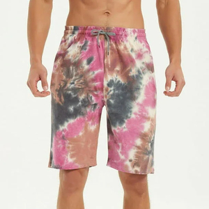 Pantalones Cortos Casuales de Color Sólido para Hombre, al por Mayor, de Moda, Pantalones Cortos Deportivos Tie Dye OEM de Gran Calidad con Logotipo Personalizado - Product Image 3