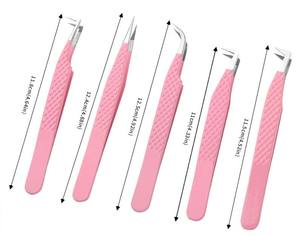 Pinzas de precisión Ultra Grip para pestañas, herramientas de belleza de punta micro con ajuste a cero, pinzas ultrafinas para pestañas Signature. - Product Image 5