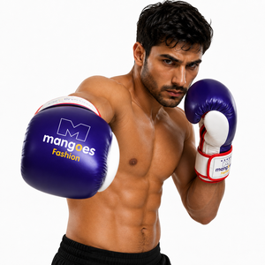 Custom Boxing <b>Gloves</b> Fitness Training Equipment Comfortable <b>Grip</b> Durable Construction OEM ODM Available Custom PU Leather - Product Image 3