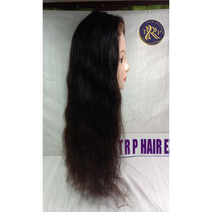 100% Natural Premium Quality 26 \ "Black Virgin RAW Temple Extensiones de cabello trenzado de cabello humano Exportaciones directas de Chennai - Product Image 6