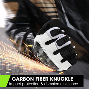 Guantes de Carreras de Dedo Completo, Material Transpirable, Diseño Antideslizante para Ciclismo y Motociclismo, Cierre de Gancho y Bucle - Product Image 6