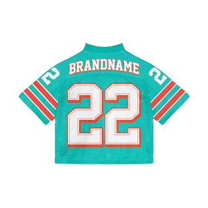 Custom Logo Sublimation Oversized Boxy <b>Tshirt</b> <b>Polyester</b> Mesh Graphic Print V Neck Retro Soccer Jersey Football <b>Tshirt</b> Men - Product Image 4