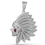 Colgantes de pájaro de diamante VVS natural personalizados, estilo hip hop, con incrustaciones de moissanita, chapados en plata, para regalo - Product Image 4