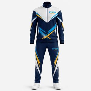 Survêtement de sport de haute qualité pour hommes et femmes, tenue d'échauffement par sublimation, survêtement de sport personnalisé par sublimation - Product Image 5
