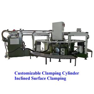 Máquina de moldeo por inyección de plástico automática de dos colores, tipo rotatorio de 20 estaciones, para la fabricación de suelas, pantuflas y sandalias. - Product Image 5