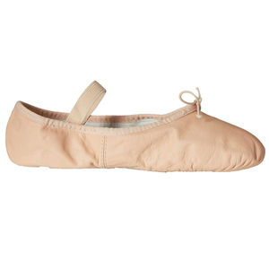 Chaussons de danse en cuir pleine semelle personnalisés pour filles et femmes – Chaussures de ballet, de danse et de yoga authentiques en promotion pour l'entraînement - Product Image 6