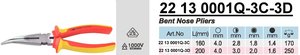 คีมปากงอหุ้มฉนวน VDE 1000V ด้ามจับแบบ 2K - Product Image 5