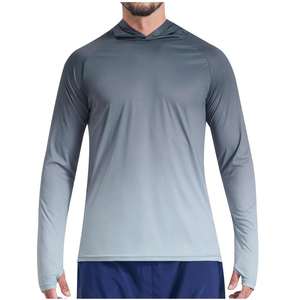 Sudadera con Capucha de Pesca Personalizada, Transpirable, Ligera, de Manga Larga, con Protección UV, de Secado Rápido, que Absorbe la Humedad, de Poliéster - Product Image 4