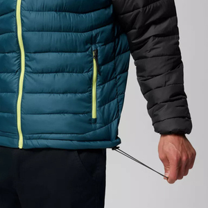 Veste matelassée légère pour homme, chaude, à capuche, entièrement zippée, pour l'hiver, décontractée, pour l'extérieur, résistante à l'eau, fabrication OEM ODM personnalisée - Product Image 2