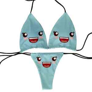 Traje de Baño Bikini Moderno con Diseño Contorneado y Efecto Moldeador, de Alta Elasticidad y Secado Rápido para Mujer - Product Image 5