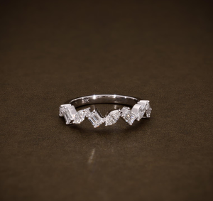 925 Sterling <b>Silver</b> Lab Grown Diamond Engagement Wedding <b>Ring</b> IGI Certified Luxury Jewelry - Product Image 1