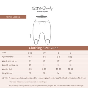 Pantalon à pieds roulés en élasthanne de bambou biologique de qualité supérieure - Tiny Twinkle - Product Image 4