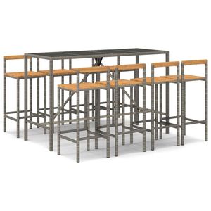 Conjunto de Bar para Jardín en Gris - Product Image 2