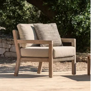 Sillón Individual en Oferta, Mueble de un Solo Asiento, Diseño Moderno y Sencillo Estilo Mario, Apto para Hogar, Oficina, Sala de Estar, Madera - Product Image 3