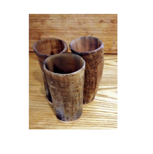 Corne à boire viking polie de bonne qualité, écologique, avec couvercle en verre, imitation antique, style amour, sur mesure, toutes tailles, sans danger pour les aliments - Product Image 6