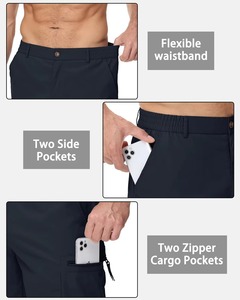 Shorts en fibre de bambou personnalisés pour hommes, vente en gros, respirants, écologiques, décontractés, doux, pour l'été, fabricant - Product Image 6