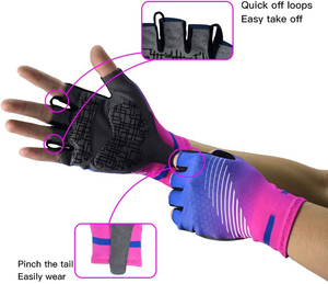 Gants de moto personnalisés pour l'été, gants de motocross, gants de course tout-terrain, gants de BMX, gants de VTT, gants de moto à doigts complets - Product Image 3