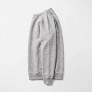 Sweat-shirt en polaire blanc pour homme, motif géométrique grue origami, hiver, séchage rapide, respirant, poids du tissu 340g, col rond, pull-over - Product Image 3