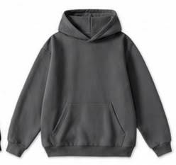 เสื้อฮู้ดดี้ผู้ชายทรงหลวม พิมพ์ลายนูน 3 มิติ หนักพิเศษ สำหรับฤดูใบไม้ผลิ ผลิตจากผ้าโพลีเอสเตอร์/คอตตอนผสม น้ำหนัก 300 กรัม แบบถัก รับสกรีนโลโก้ กันน้ำ ขายส่ง - Product Image 3