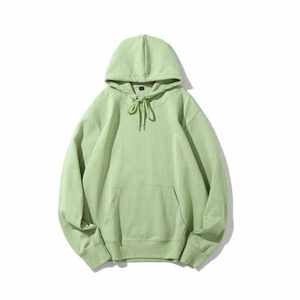 cotton hooded <b>pullover</b> sweatshirt premium heavy fleece oversized custom <b>men's</b> hoodies - Product Image 4