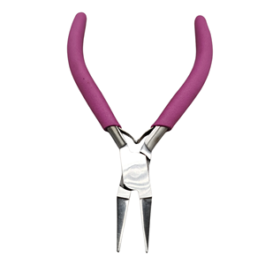 Alicates Profesionales de Mandíbula Plana de Acero al Carbono, Herramienta para Doblar y Agarrar Alambre, para Joyería, Bisutería, Metalurgia y Manualidades - Product Image 4
