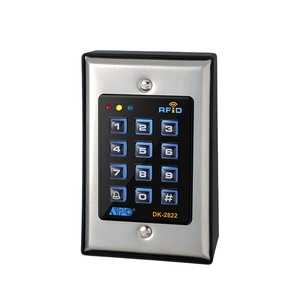 APO DK-2822 อุปกรณ์ควบคุมการเข้าออกประตูด้วยปุ่มกด RFID พร้อมจอแสดงผล LED และเอาต์พุตรีเลย์คู่ - Product Image 4