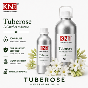 Huile essentielle de tubéreuse 100% pure, certifiée biologique, qualité cosmétique, fabricant en gros, exportateur mondial, fournisseur direct d'usine - Product Image 2