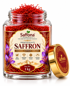 Safran en fils Saffona Premium 1 kg, safran naturel séché pour la cuisine et la préparation alimentaire - Product Image 2