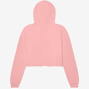 Veste de sport à capuche zippée pour femme, en molleton de coton écologique, anti-boulochage, coupe-vent, avec logo personnalisé imprimé - Product Image 5