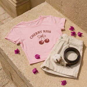 T-shirt court en coton biologique pour femme, respirant, antistatique, antibactérien, logo personnalisé - Product Image 6