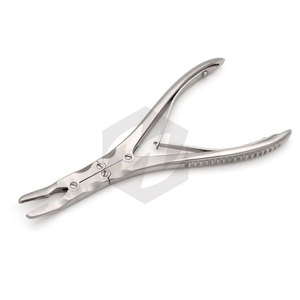 Pinza de Rongeur Manual de Doble Articulación para Cirugía Espinal, Instrumentos Ortopédicos de Acero Inoxidable de Alta Calidad, Certificación CE Clase I - Product Image 2